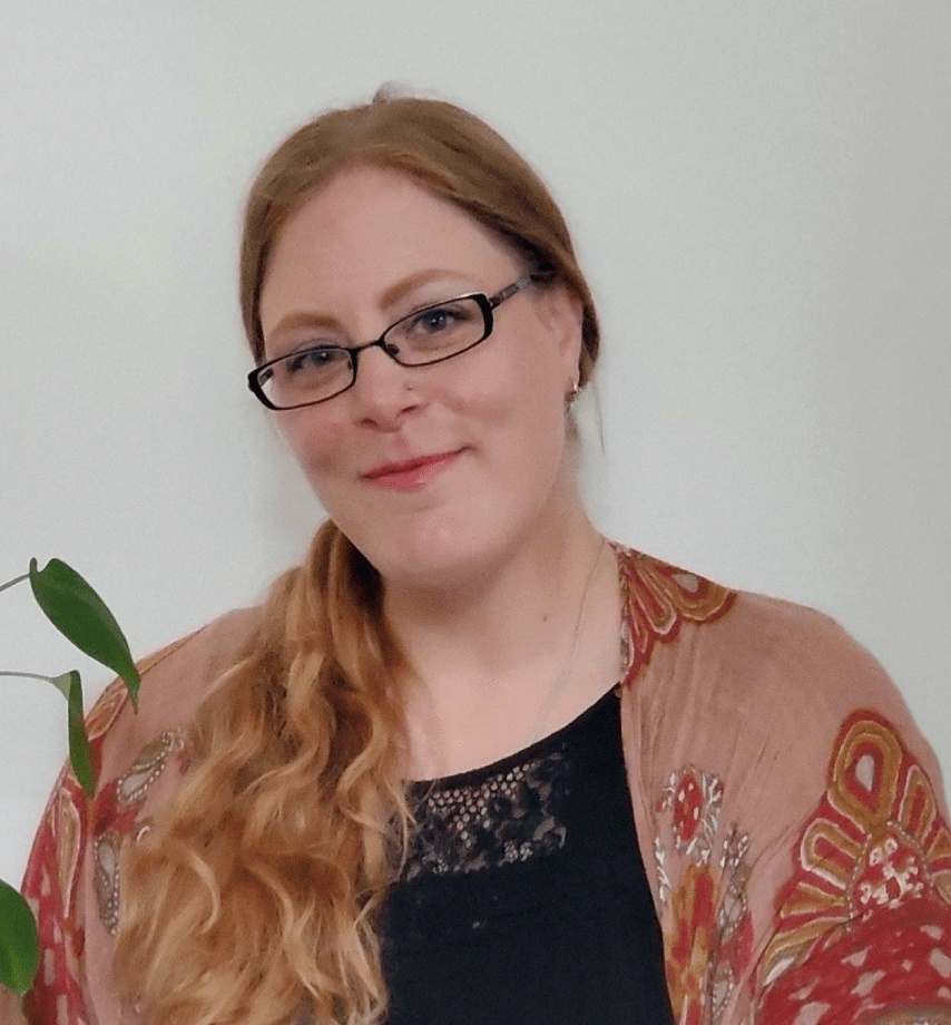 A picture of a woman smiling